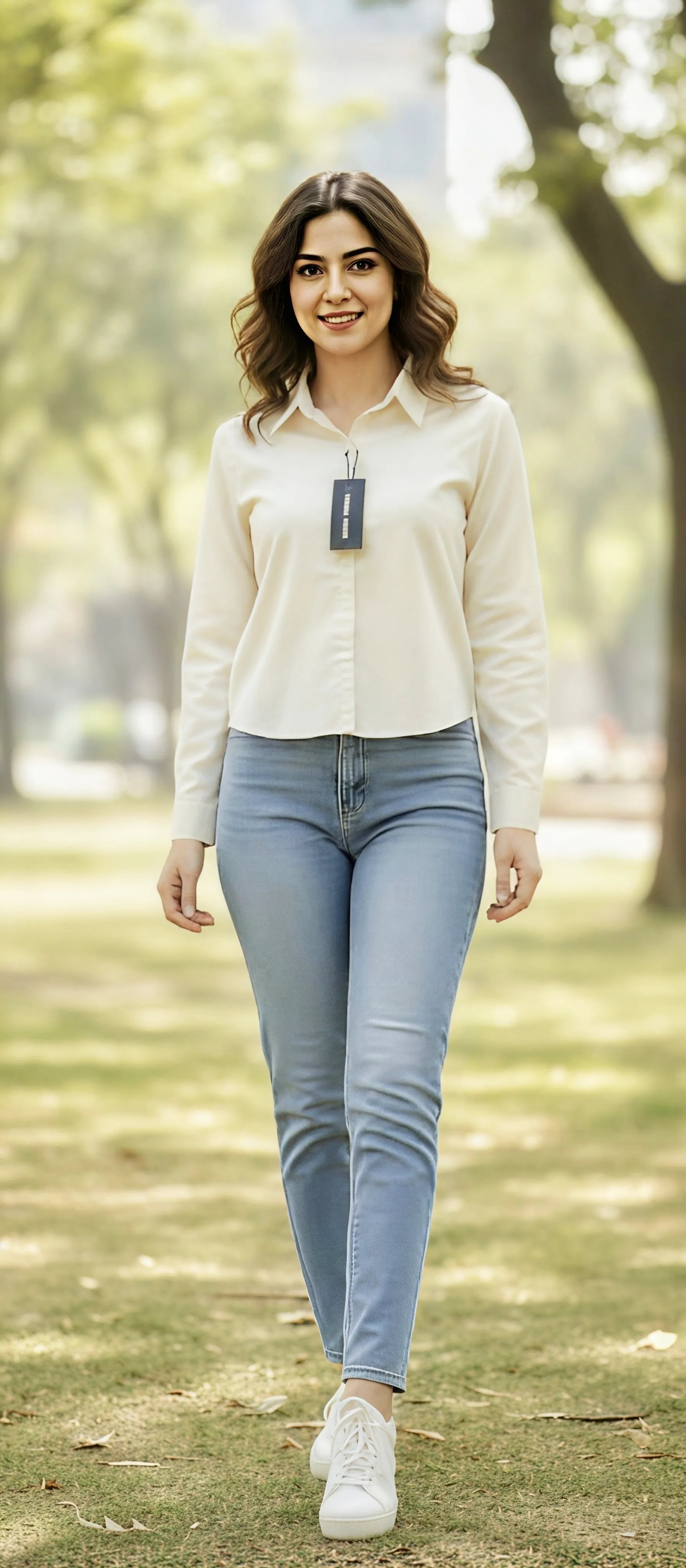 Premium Lavender Crepe Casual Shirt for Women - Chic Back-Detailing & Regular Fit